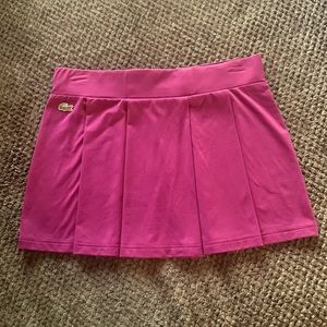 Lacoste tennis skirt